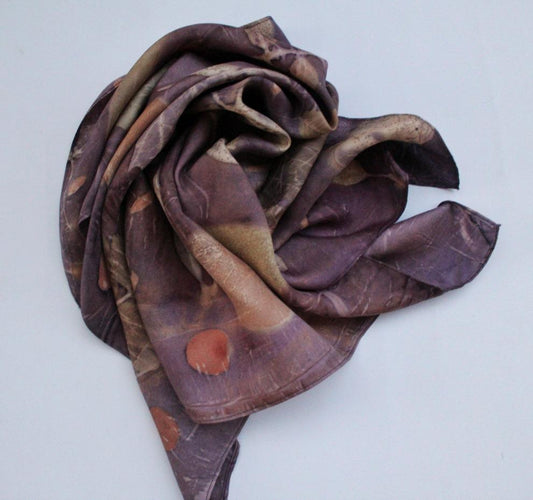 Aubergine scarf