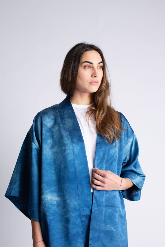 Indigo Kimono Jacket